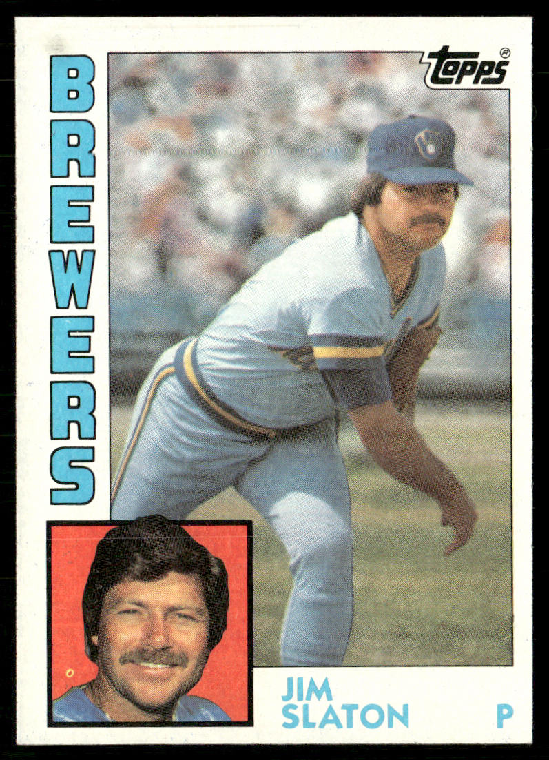 Jim Slaton 1984 Topps #772 Milwaukee Brewers