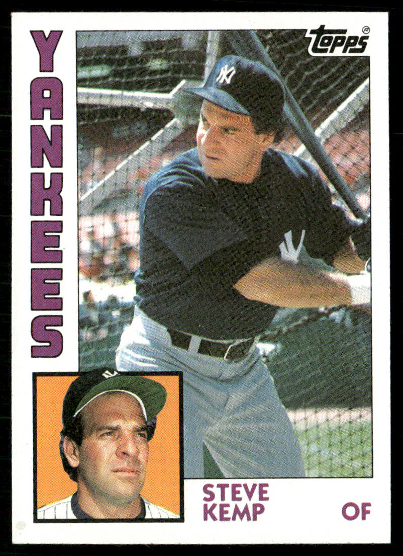 Steve Kemp 1984 Topps #440 New York Yankees