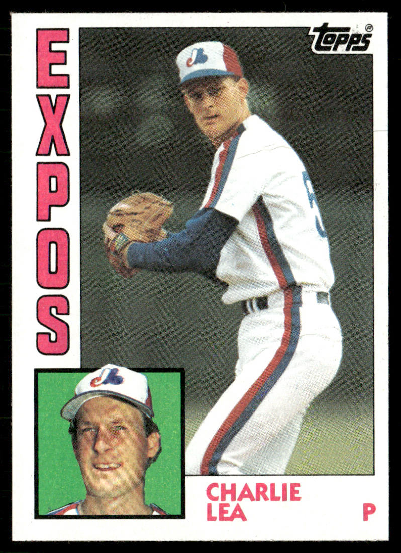 Charlie Lea 1984 Topps #421 Montreal Expos