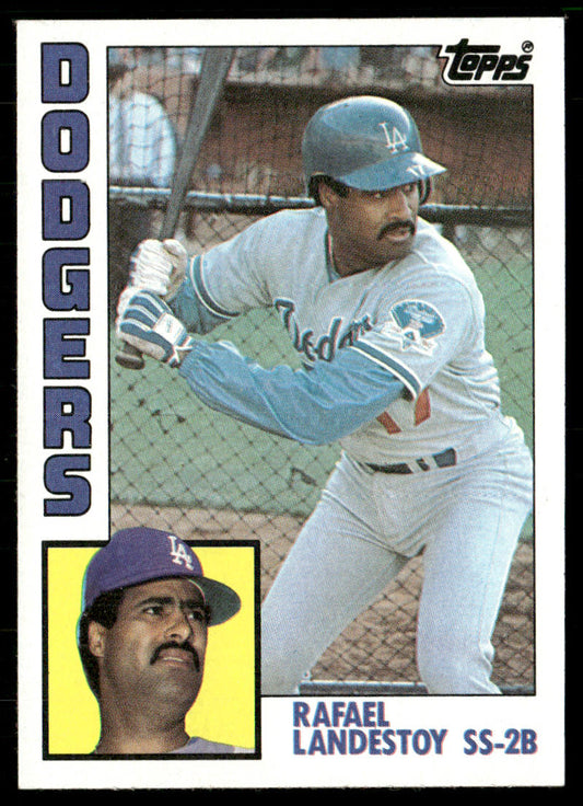 Rafael Landestoy 1984 Topps #477 Los Angeles Dodgers