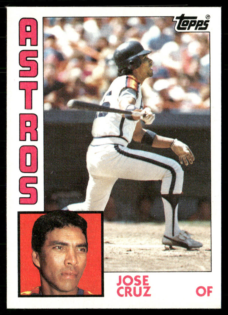 Jose Cruz 1984 Topps #422 Houston Astros