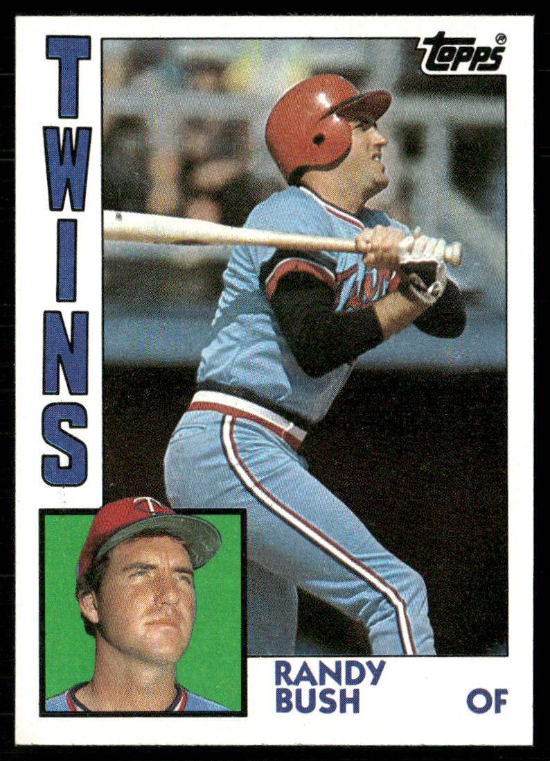 Randy Bush 1984 Topps #429 RC Minnesota Twins
