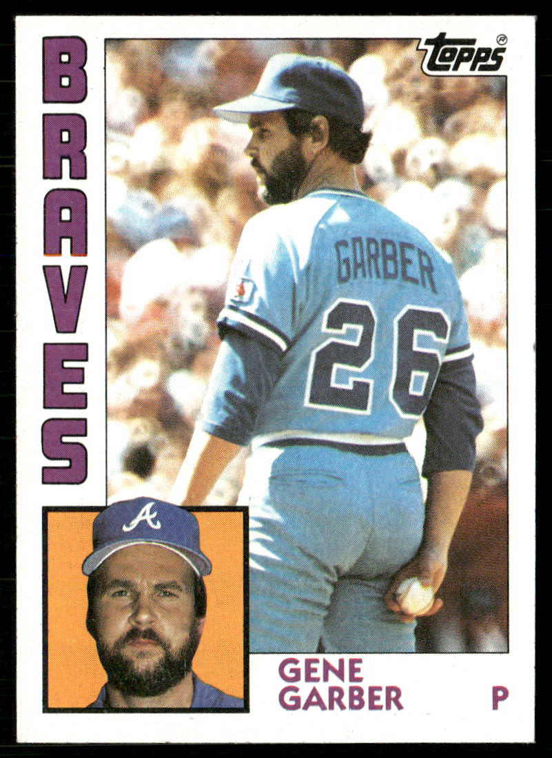 Gene Garber 1984 Topps #466 Atlanta Braves