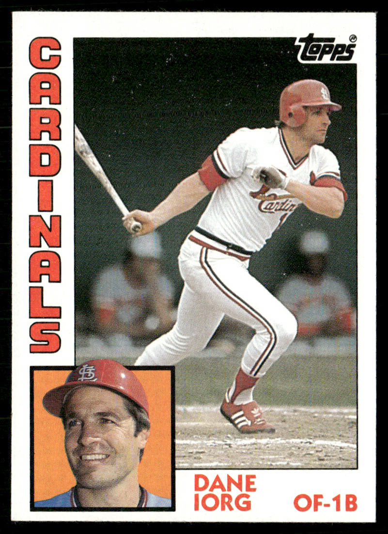 Dane Iorg 1984 Topps #416 St. Louis Cardinals