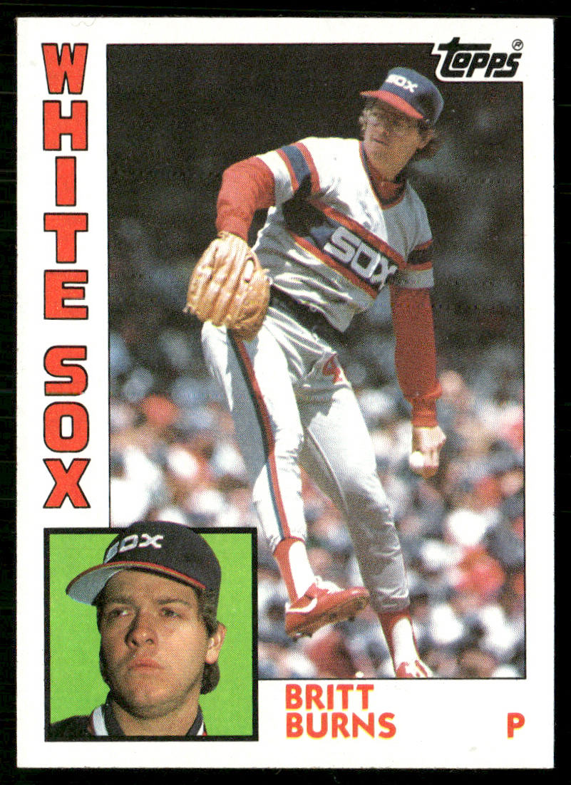 Britt Burns 1984 Topps #125 Chicago White Sox