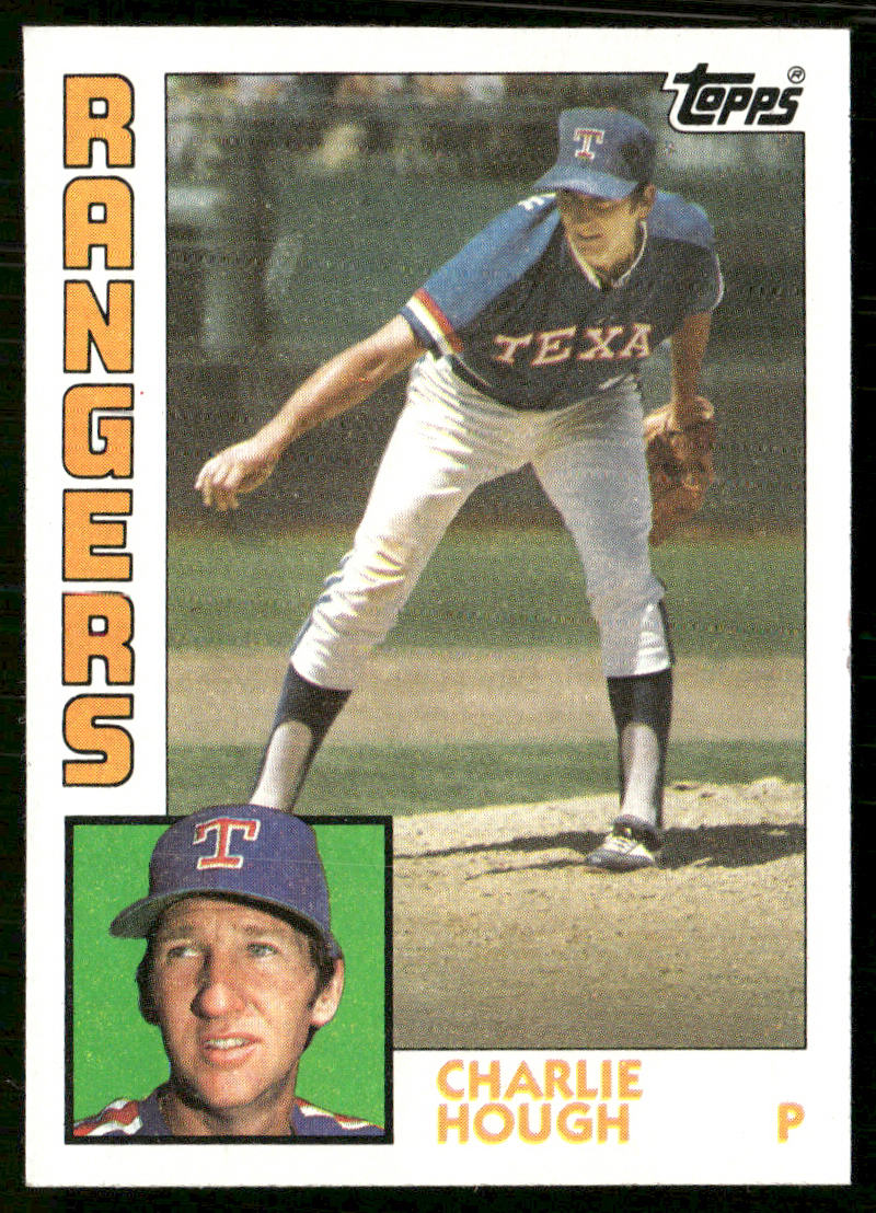 Charlie Hough 1984 Topps #118 Texas Rangers