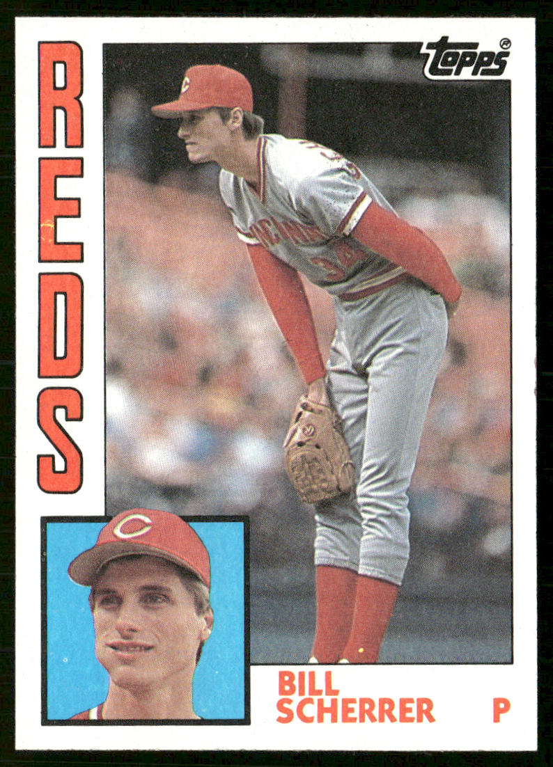 Bill Scherrer 1984 Topps #373 RC Cincinnati Reds