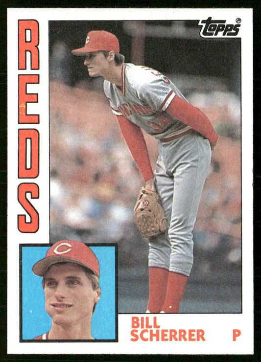 Bill Scherrer 1984 Topps #373 RC Cincinnati Reds