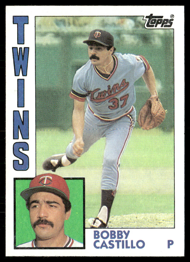 Bobby Castillo 1984 Topps #491 Minnesota Twins