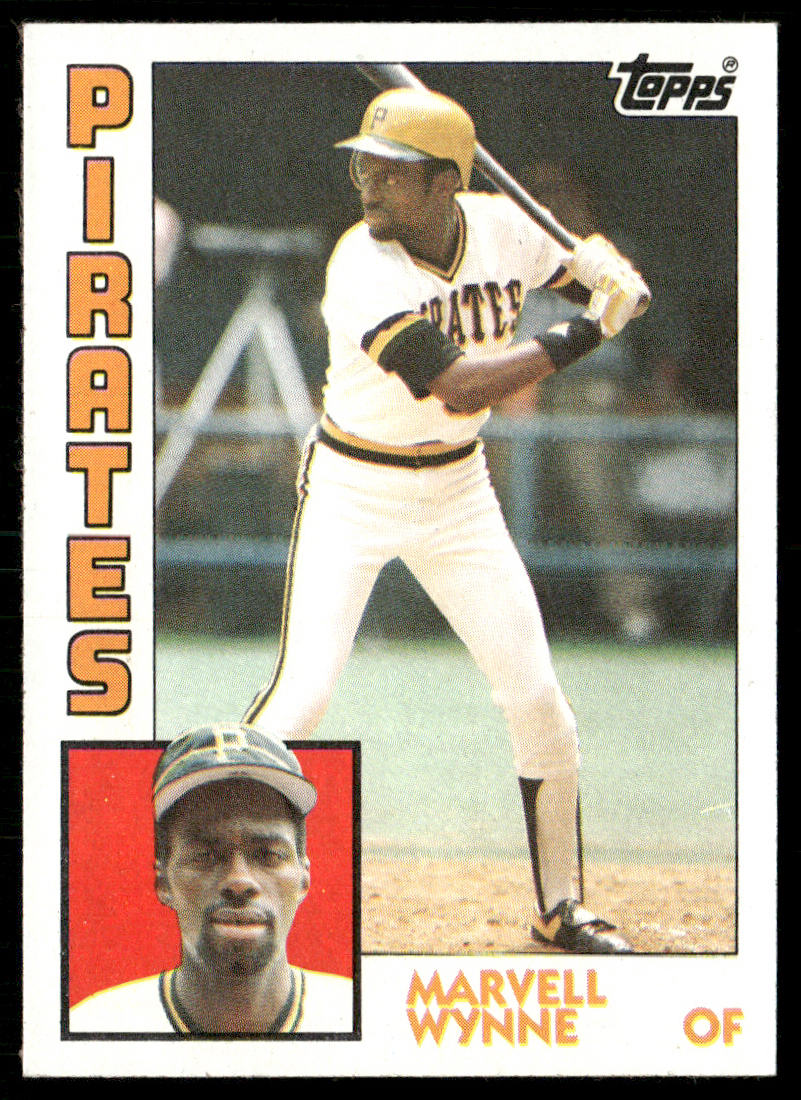 Marvell Wynne 1984 Topps #173 RC Pittsburgh Pirates