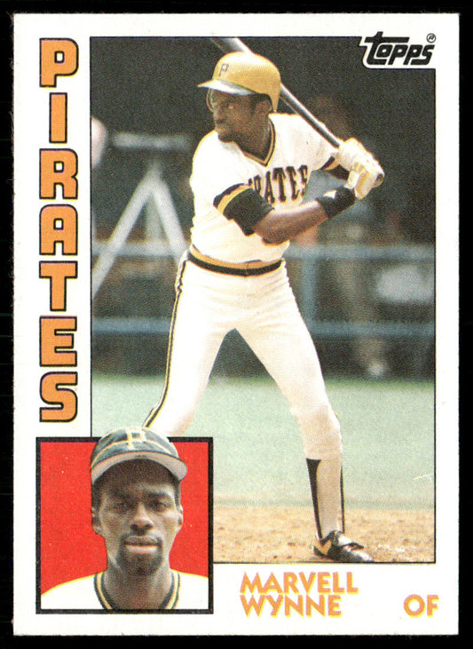 Marvell Wynne 1984 Topps #173 RC Pittsburgh Pirates