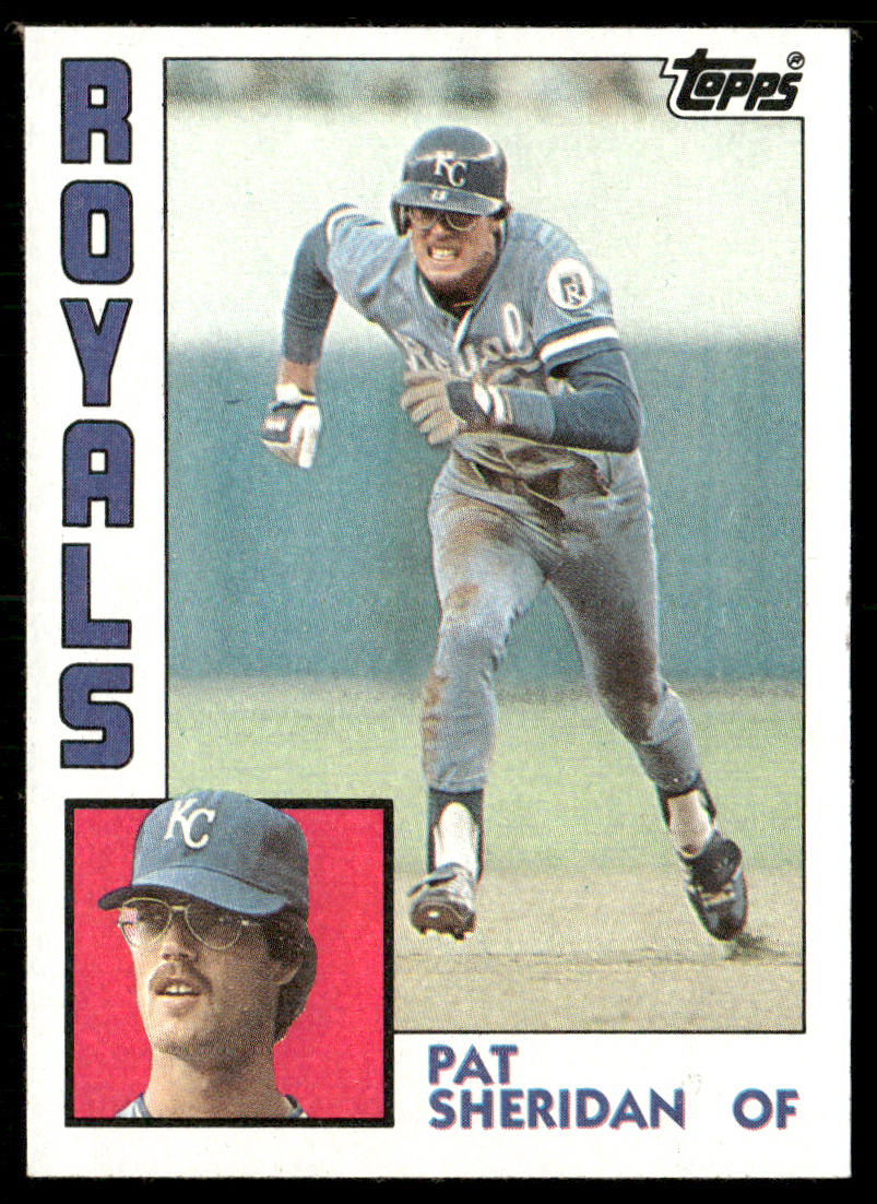 Pat Sheridan 1984 Topps #121 RC Kansas City Royals