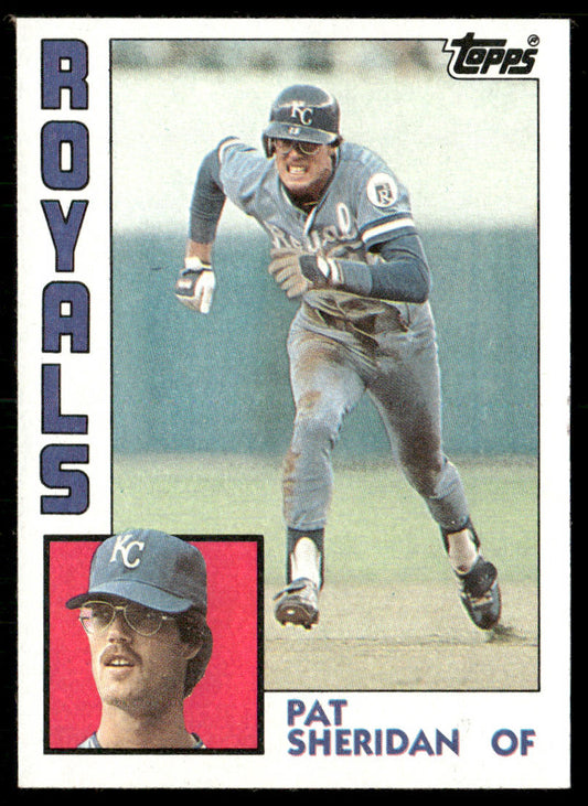 Pat Sheridan 1984 Topps #121 RC Kansas City Royals