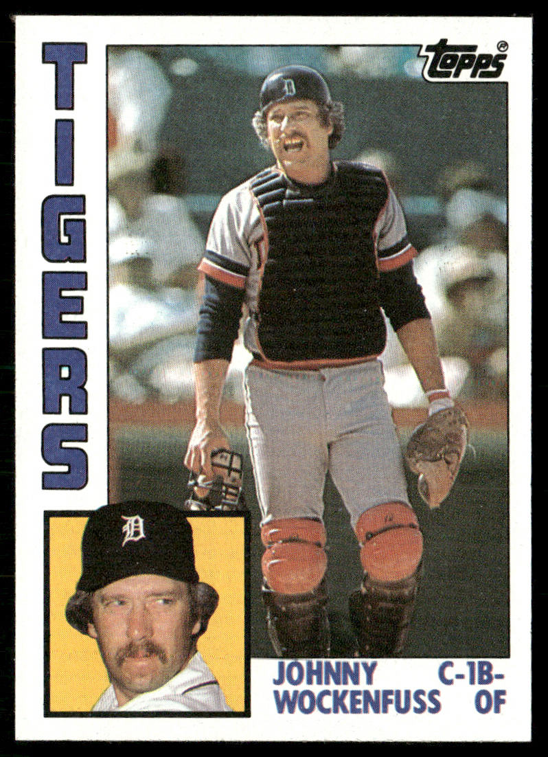 Johnny Wockenfuss 1984 Topps #119 Detroit Tigers