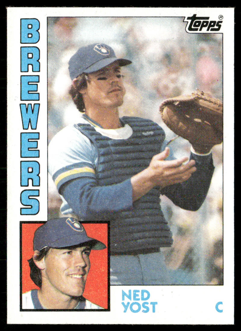Ned Yost 1984 Topps #107 Milwaukee Brewers