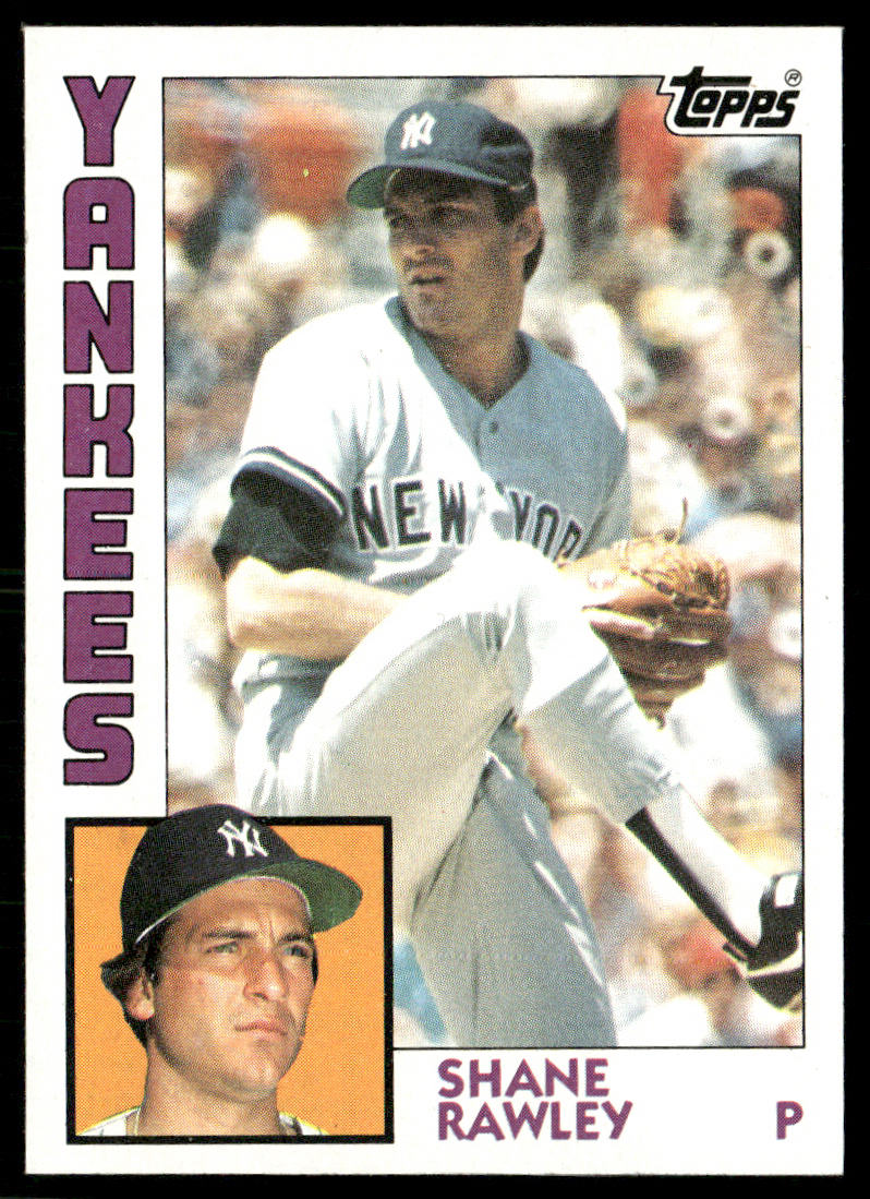 Shane Rawley 1984 Topps #254 New York Yankees