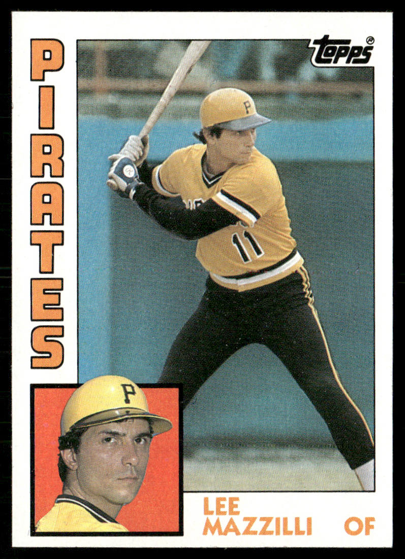 Lee Mazzilli 1984 Topps #225 Pittsburgh Pirates