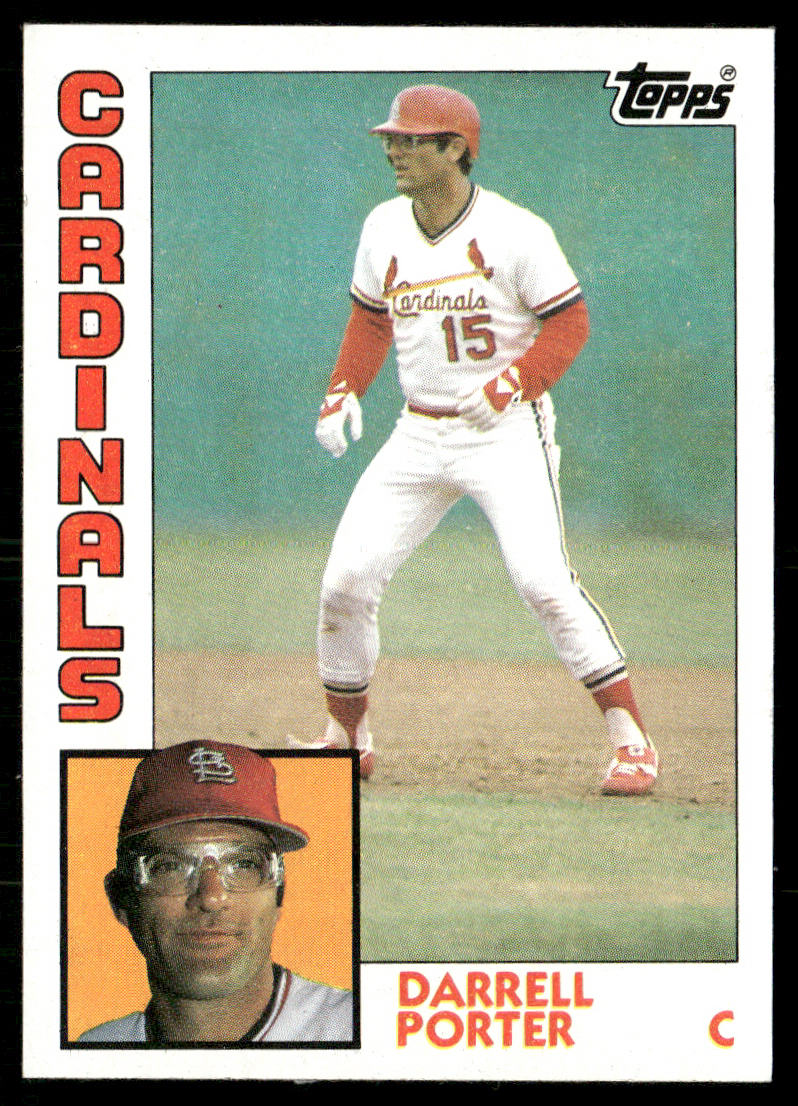 Darrell Porter 1984 Topps #285 St. Louis Cardinals