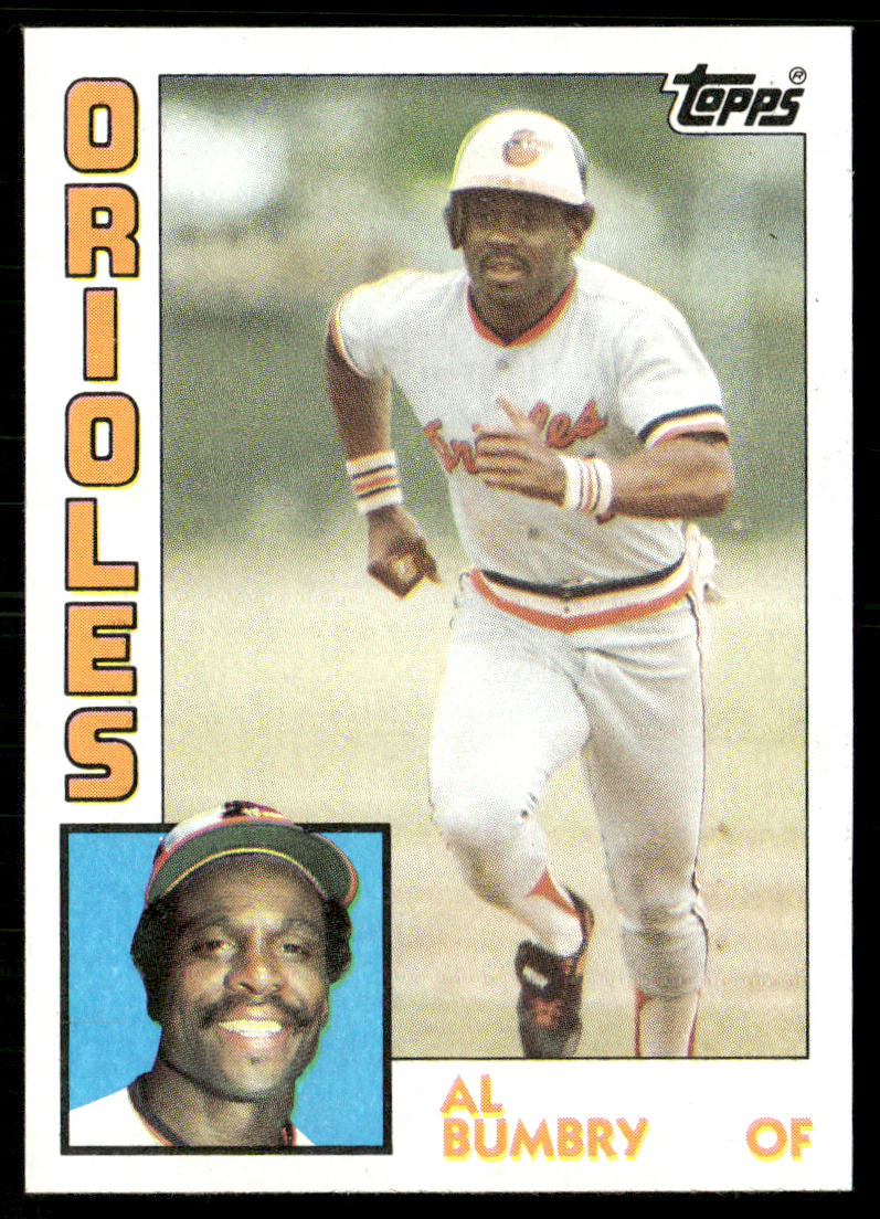 Al Bumbry 1984 Topps #319 Baltimore Orioles