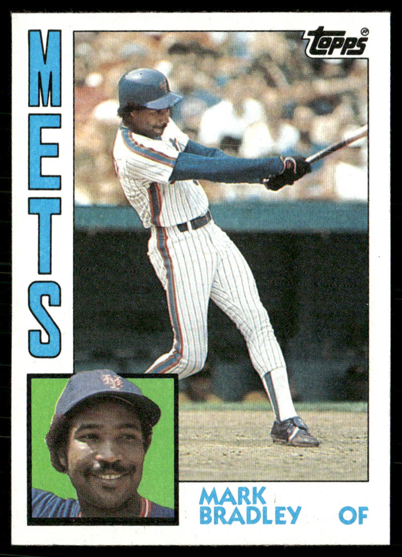 Mark Bradley 1984 Topps #316 RC New York Mets