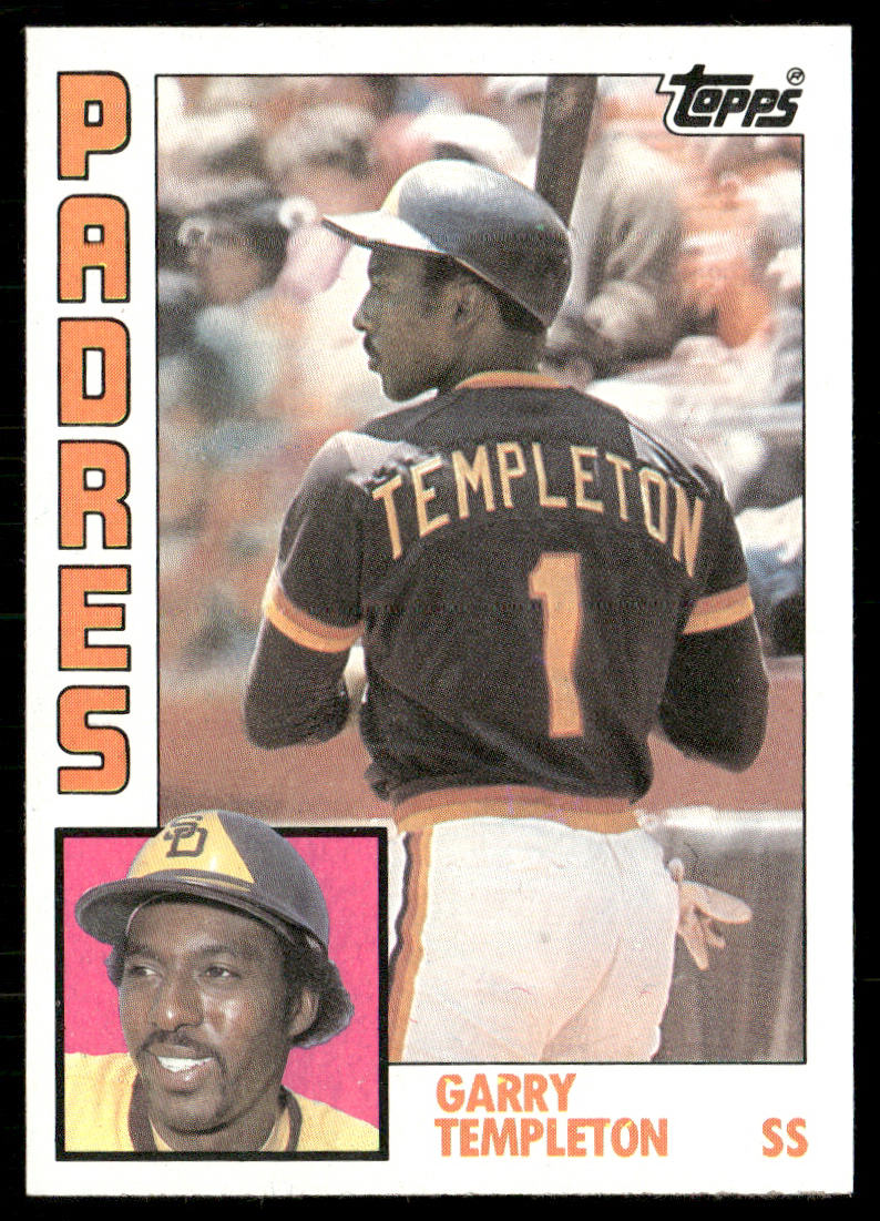 Garry Templeton 1984 Topps #615 San Diego Padres