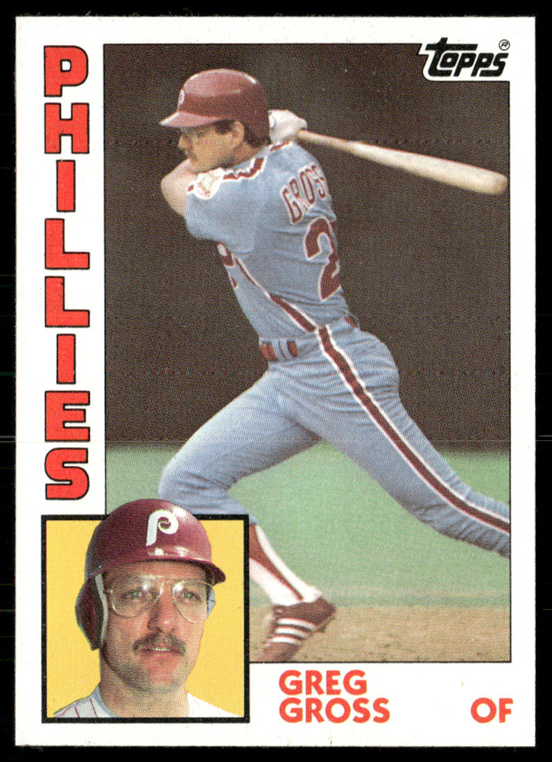 Greg Gross 1984 Topps #613 Philadelphia Phillies