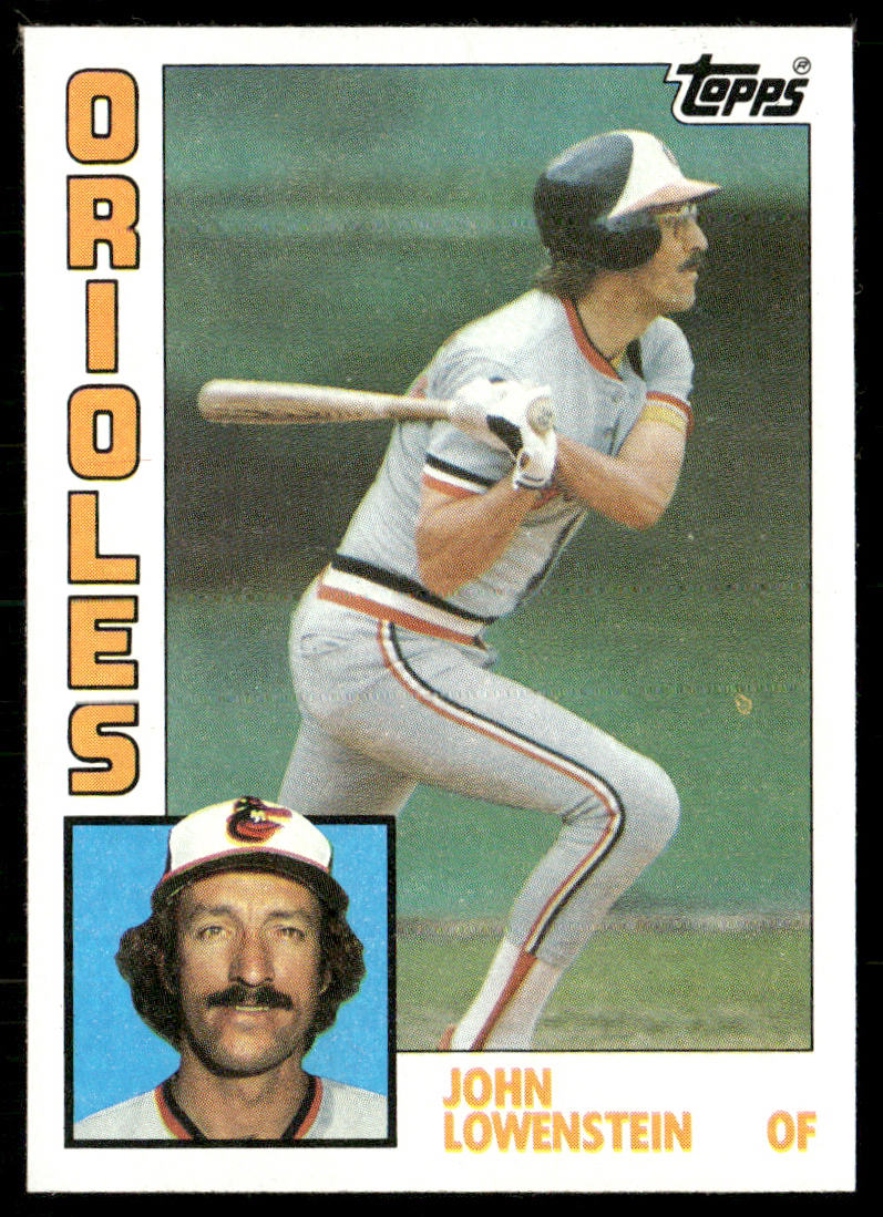 John Lowenstein 1984 Topps #604 Baltimore Orioles
