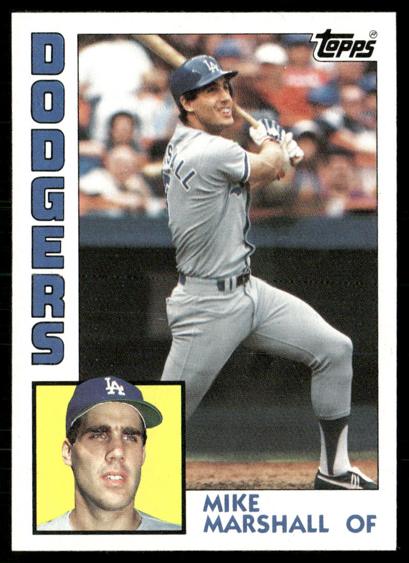 Mike Marshall 1984 Topps #634 Los Angeles Dodgers