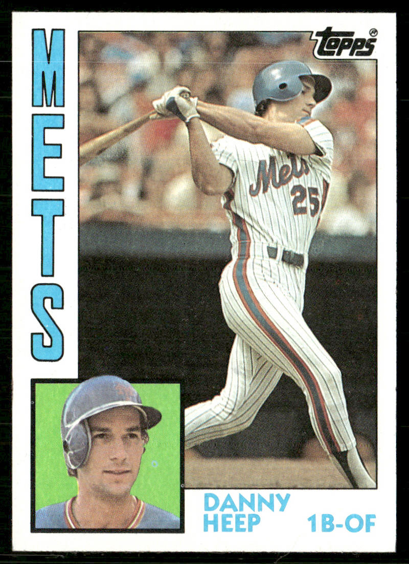Danny Heep 1984 Topps #29 New York Mets