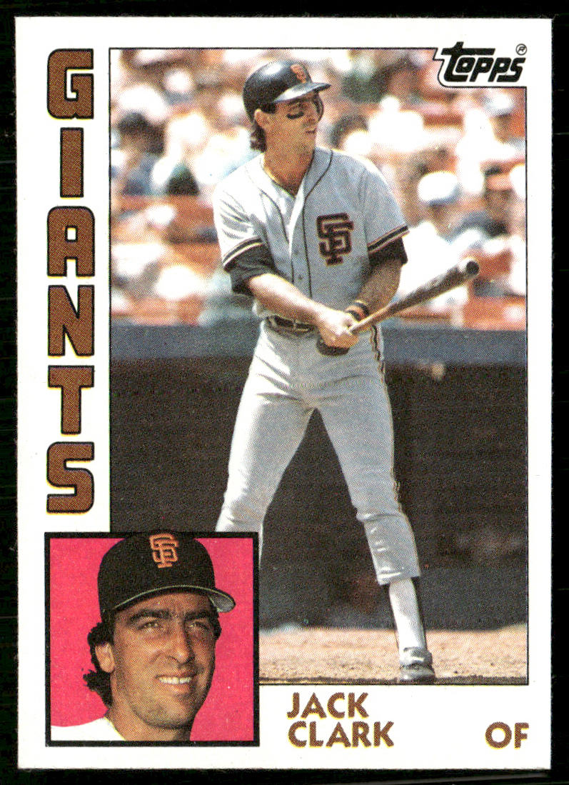 Jack Clark 1984 Topps #690 San Francisco Giants