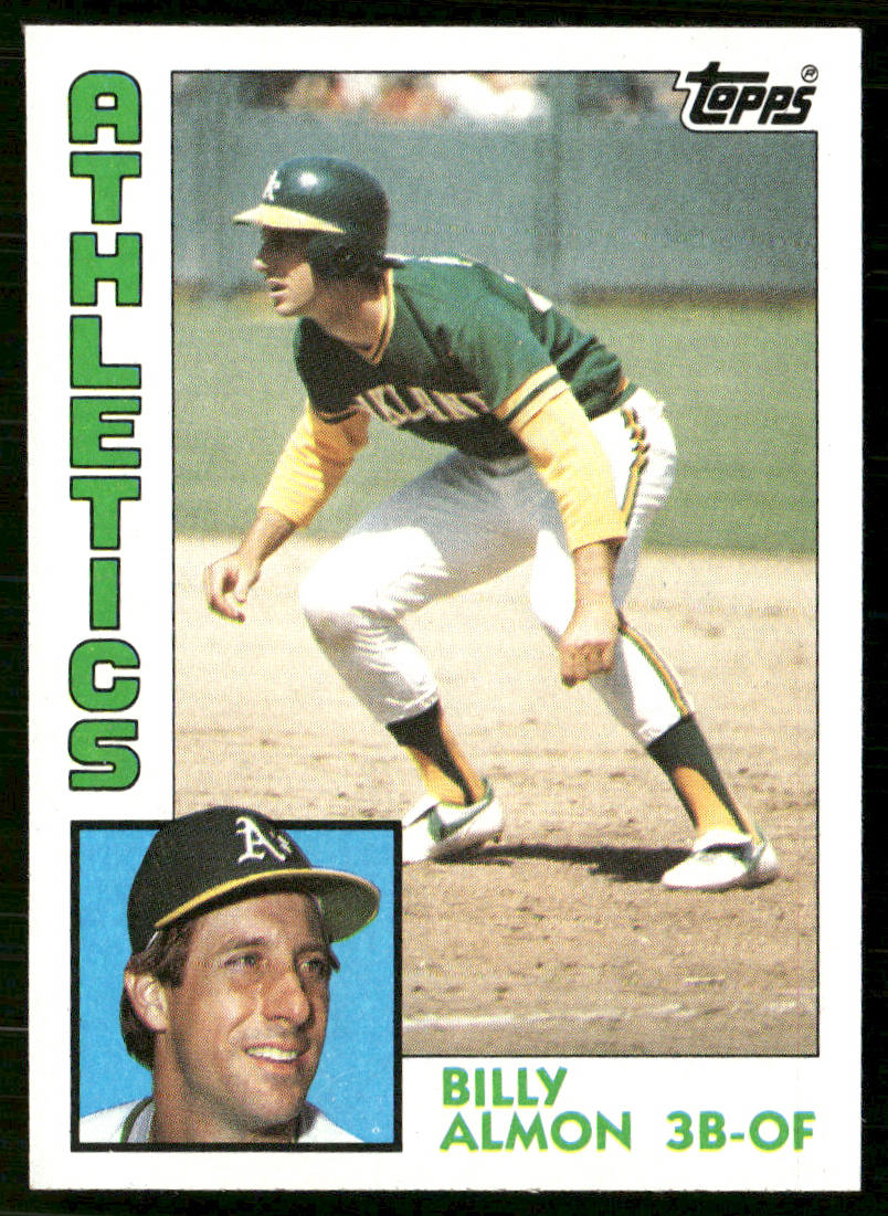 Billy Almon 1984 Topps #241 Oakland Athletics