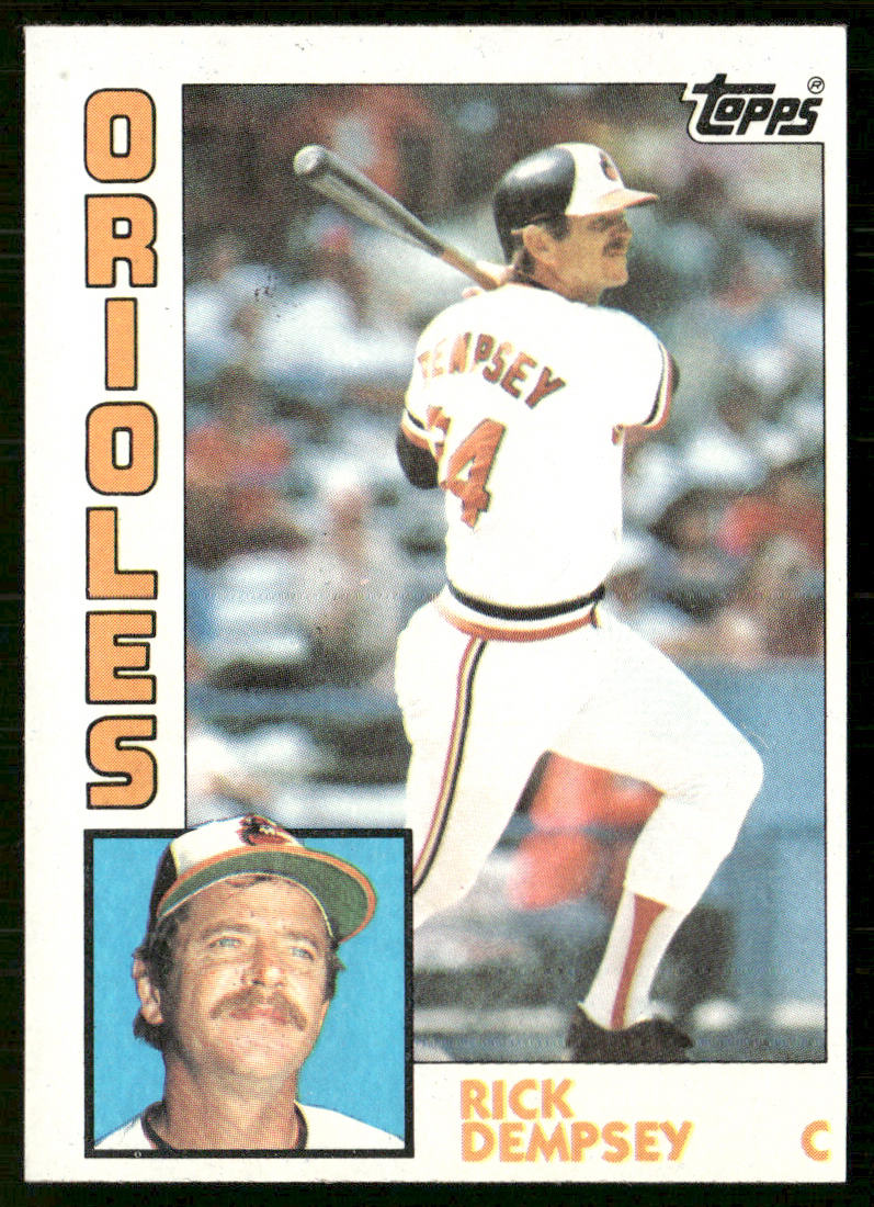 Rick Dempsey 1984 Topps #272 Baltimore Orioles