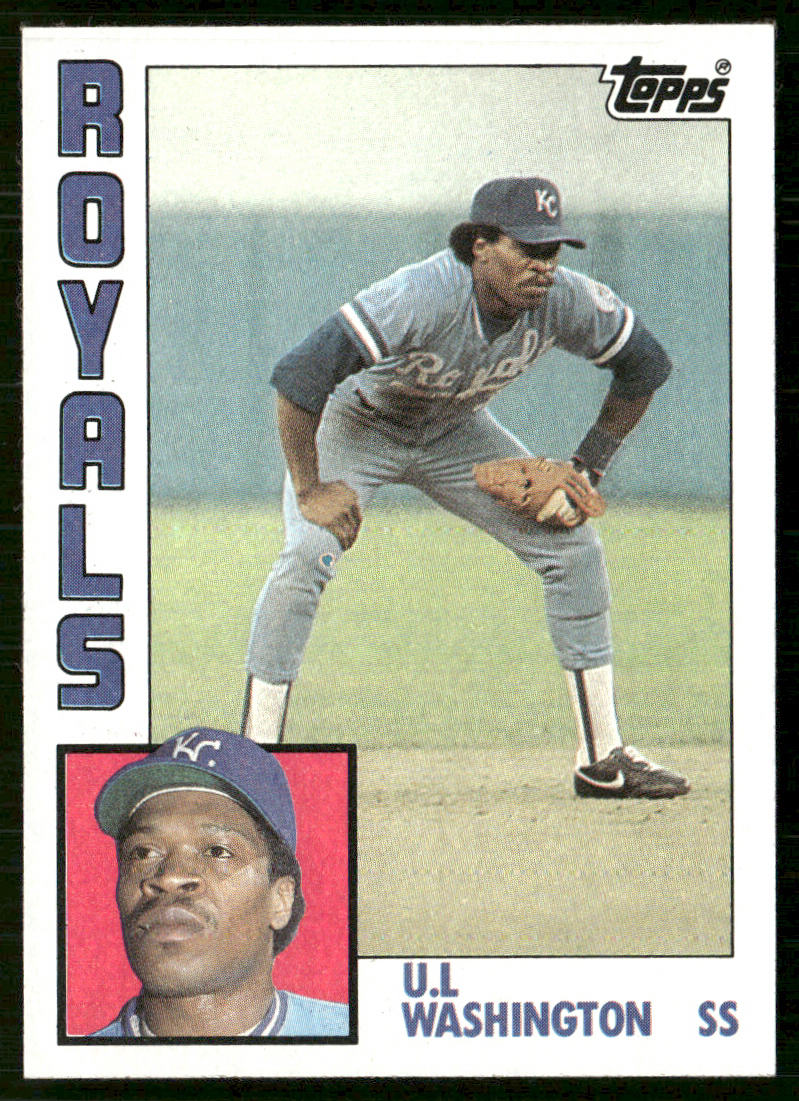 U.L. Washington 1984 Topps #294 Kansas City Royals
