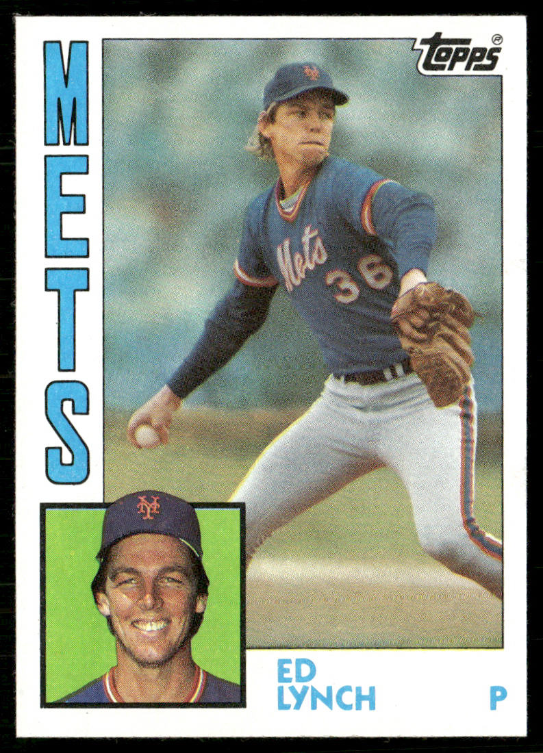 Ed Lynch 1984 Topps #293 New York Mets