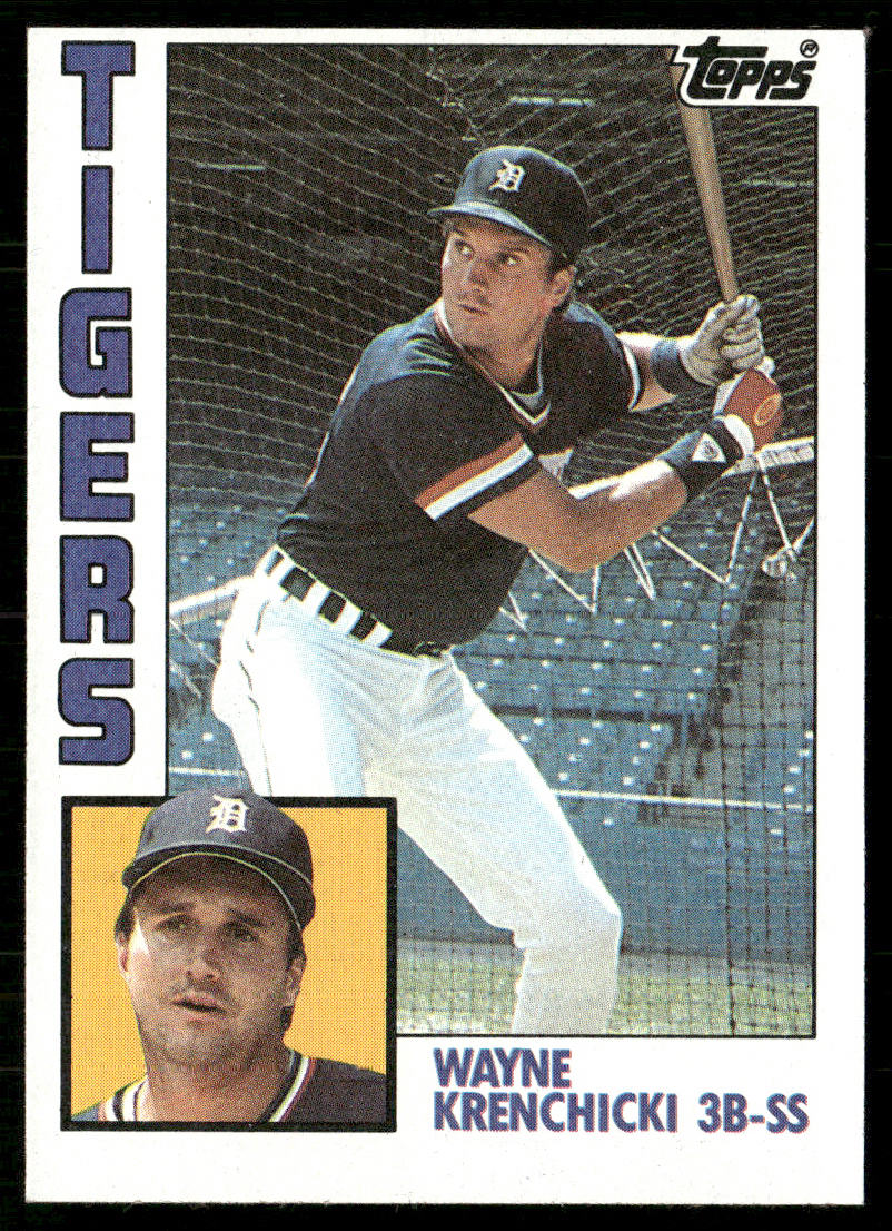 Wayne Krenchicki 1984 Topps #223 Detroit Tigers