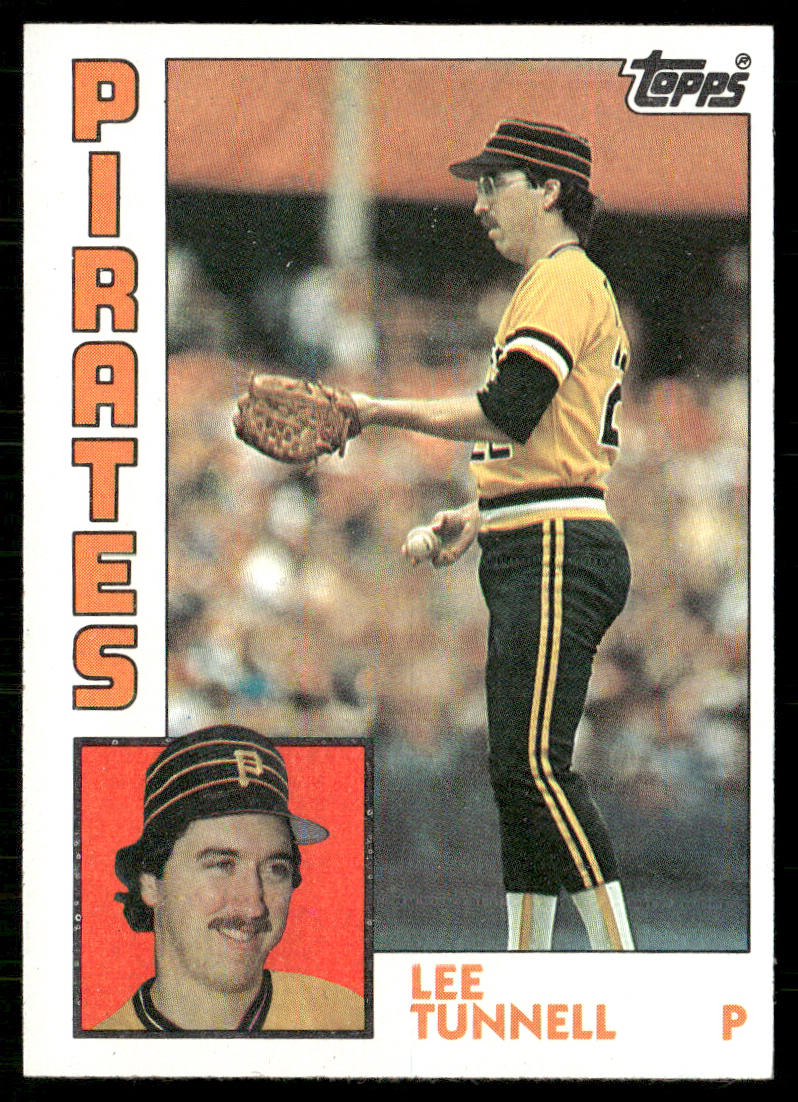 Lee Tunnell 1984 Topps #384 RC Pittsburgh Pirates