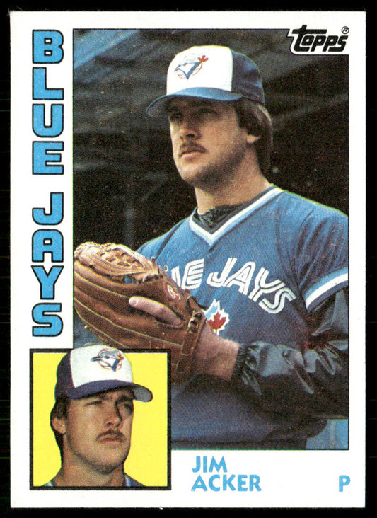 Jim Acker 1984 Topps #359 RC Toronto Blue Jays