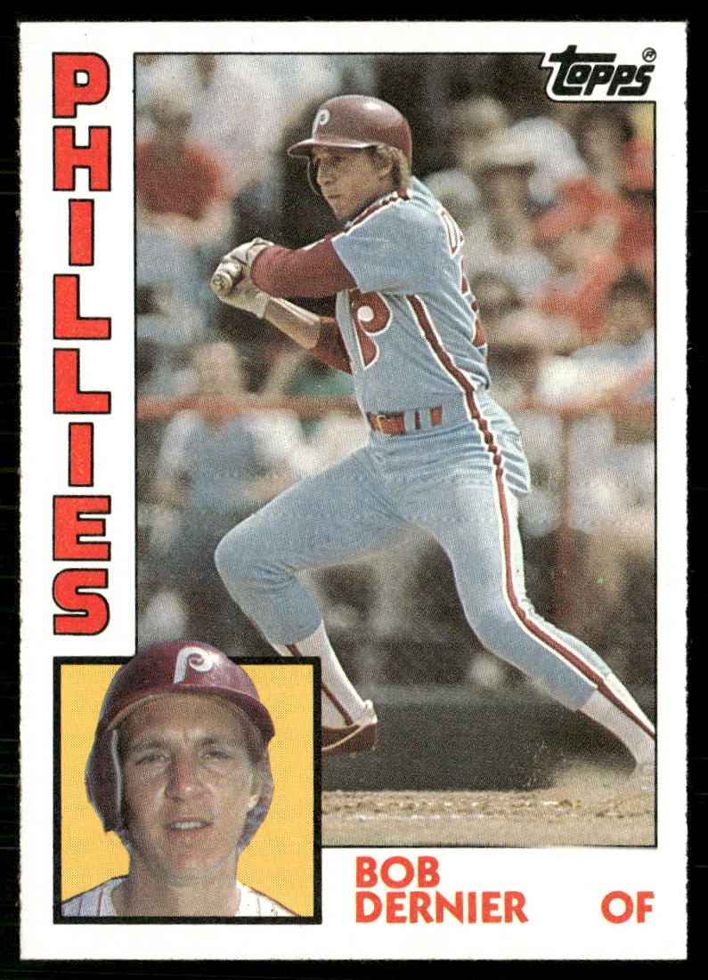 Bob Dernier 1984 Topps #358 Philadelphia Phillies