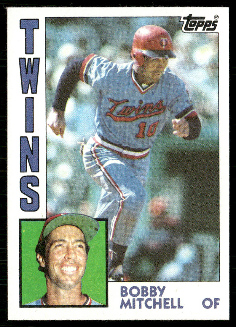 Bobby Mitchell 1984 Topps #307 Minnesota Twins