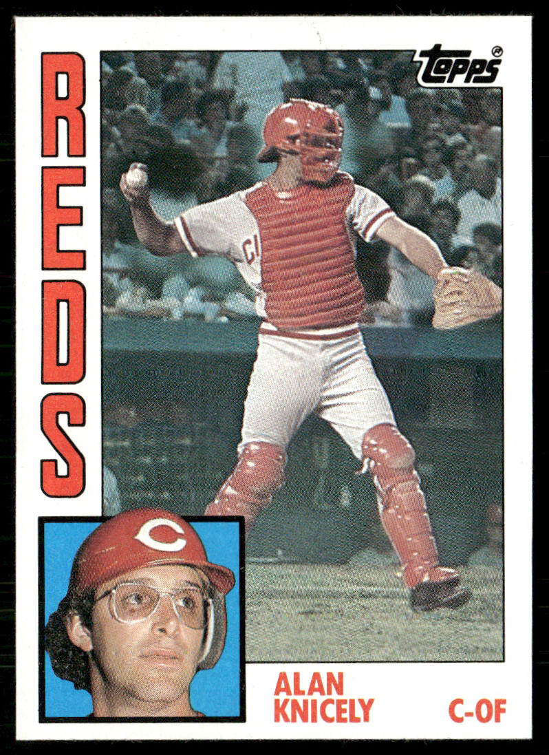 Alan Knicely 1984 Topps #323 Cincinnati Reds