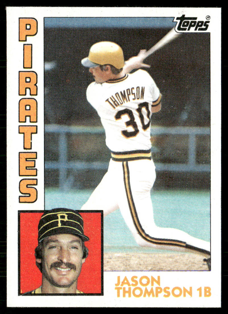 Jason Thompson 1984 Topps #355 Pittsburgh Pirates