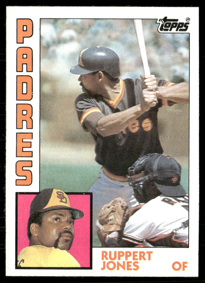 Ruppert Jones 1984 Topps #327 San Diego Padres
