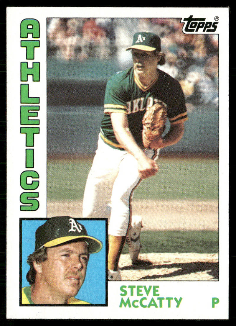 Steve McCatty 1984 Topps #369 Oakland Athletics
