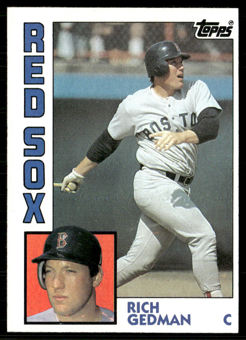 Rich Gedman 1984 Topps #498 Boston Red Sox