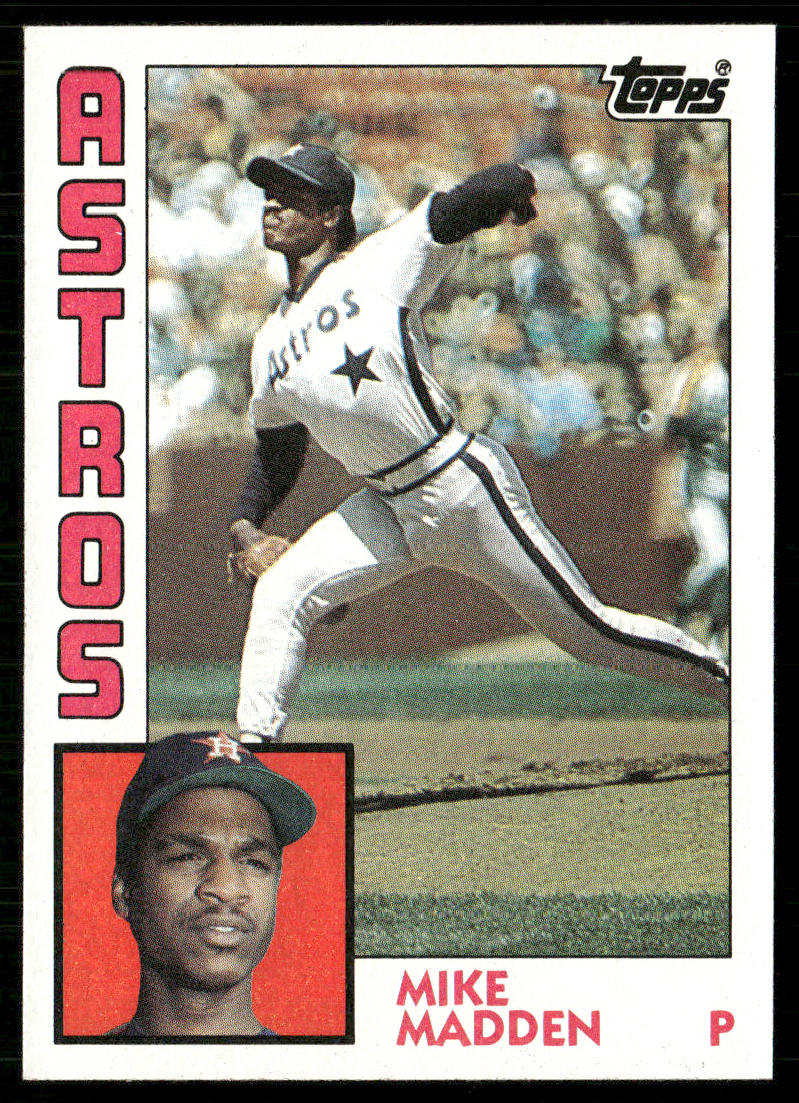 Mike Madden 1984 Topps #127 RC Houston Astros