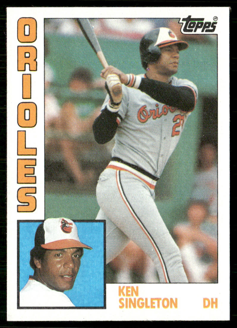 Ken Singleton 1984 Topps #165 Baltimore Orioles
