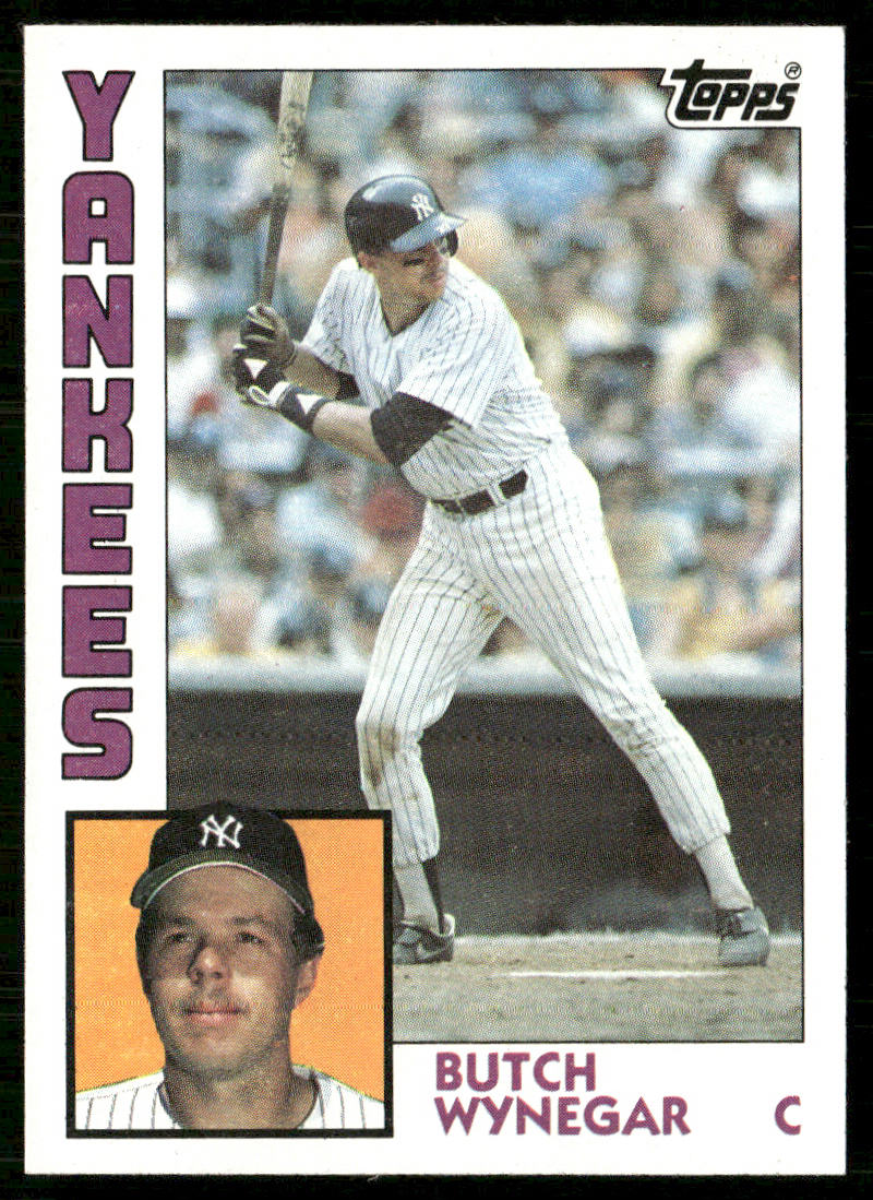 Butch Wynegar 1984 Topps #123 New York Yankees