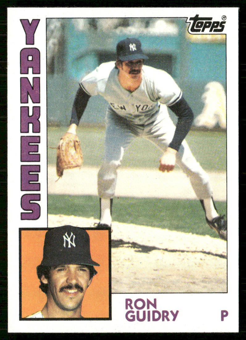 Ron Guidry 1984 O-Pee-Chee #110 New York Yankees