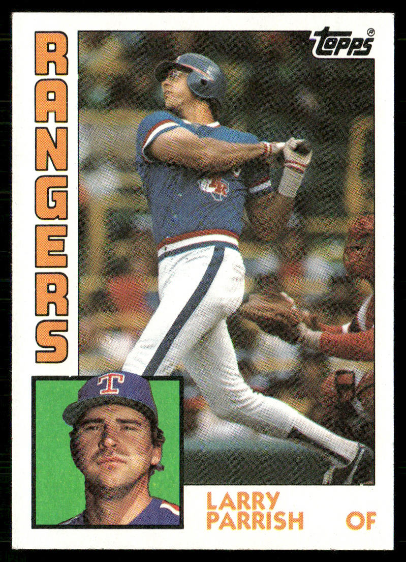 Larry Parrish 1984 Topps #169 Texas Rangers