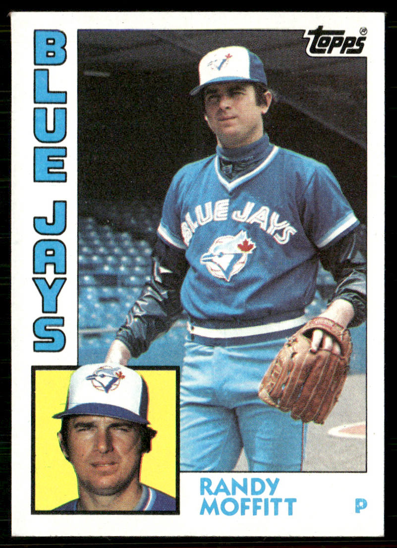 Randy Moffitt 1984 Topps #108 Toronto Blue Jays